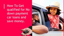 Auto Financing With No Down Payment in Canada