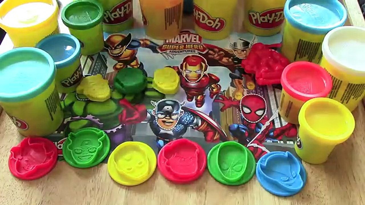 Play Doh Marvel Spiderman - Plastilina de Hombre araña y sus Sorprendentes Amigos