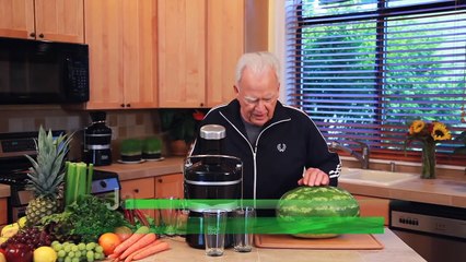 Jay Kordich Makes Watermelon Juice
