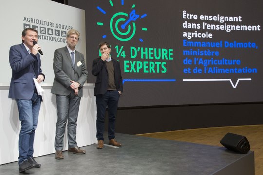 Le 1/4 d'heure des experts - Être enseignant dans l’enseignement agricole - Emmanuel Delmote