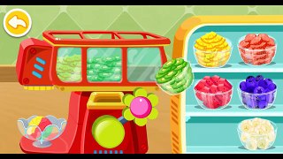 BABY PANDA GAME INCLUDES CUTE BABY MAKING COLORFUL RAINBOW COLOR ICE CREAM AND POPSICLE - BABY GAME