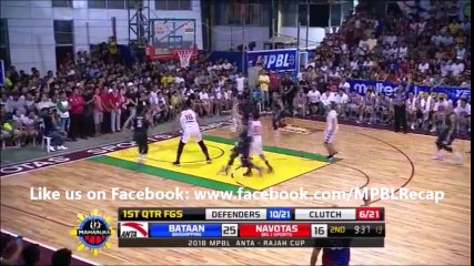 Yves Sazon 24pts - Full Game Highlights vs Bataan Defenders (MPBL) February 27, 2018