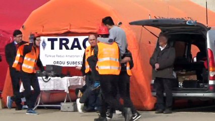 Ordu'da nefes kesen tatbikat