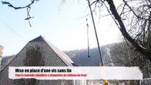 Spectaculaires travaux au château de Freyr
