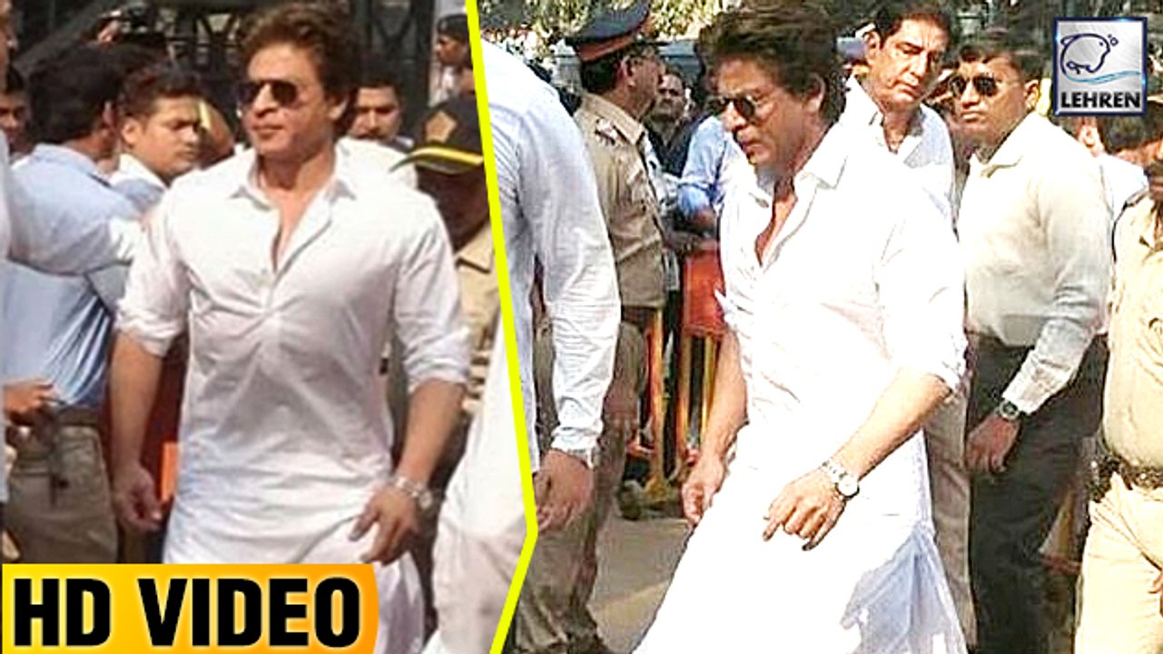 Shah Rukh Khan At Sridevi's Last Rites