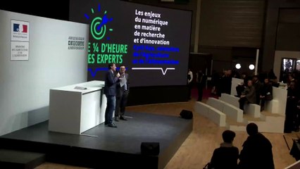 Le 1/4 d'heure des experts - Les enjeux du numérique en matière de recherche et d’innovation - Cyril Kao