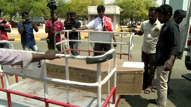 கிருஷ்ணபிரசாத்தின் உடல் ராமேஸ்வரம் வந்தடைந்தது!-வீடியோ