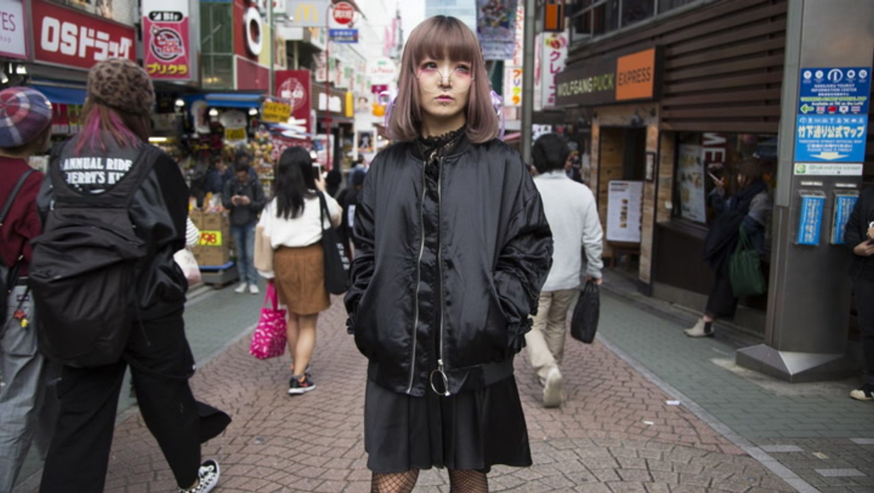 Cute And Dark Mix In This Japanese Fashion Trend