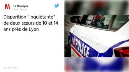 Disparition « inquiétante » mardi de deux sœurs de 10 et 14 ans près de Lyon.