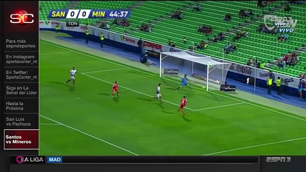 SANTOS VS MINEROS DE ZACATECAS 0-0 RESUMEN - COPA MX 2018