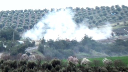 Tanklar Afrin’in kuzeyini vuruyor