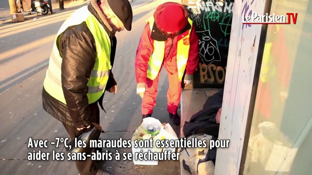 Sans-abri : des maraudes essentielles par ce froid