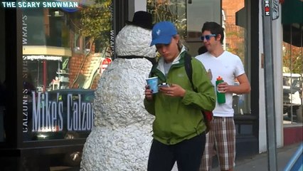 Funny Scary Snowman Hidden - Prank