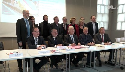 Mobilisation des socio-professionnels et élus landais en faveur de la LGV Sud Europe Atlantique