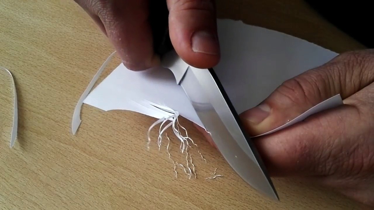 Un couteau très tranchant