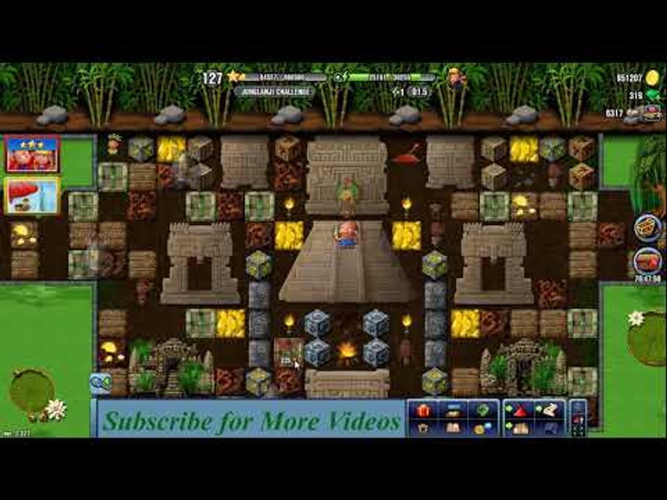 Diggys Adventure JUNGLANJI CHALLENGE Junglanji Special Location Level 127