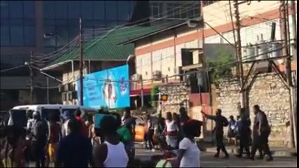 Mayhem in Port of Spain, Trinidad