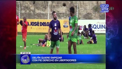 Delfín quiere empezar con pie derecho en Libertadores