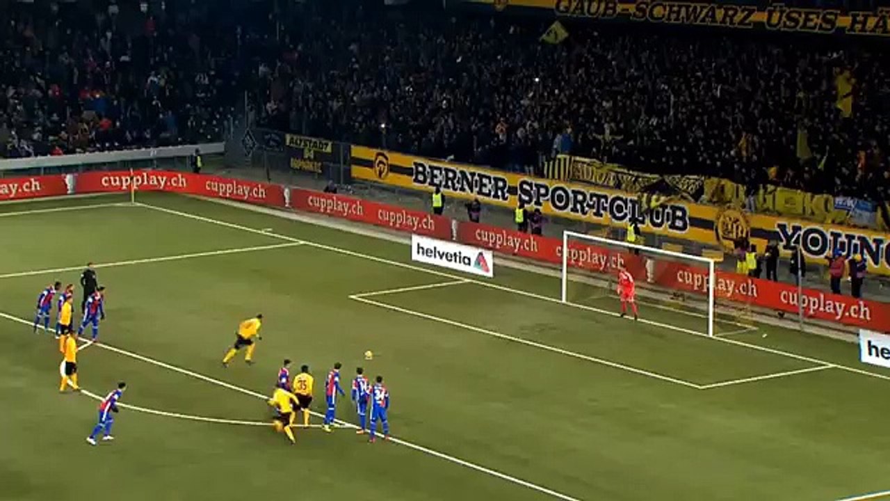 Young Boys 1:0 Basel (Switzerland. Cup. 27 February 2018)