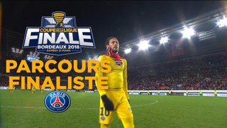 Le parcours du Paris Saint-Germain - Coupe de la Ligue 2017/2018