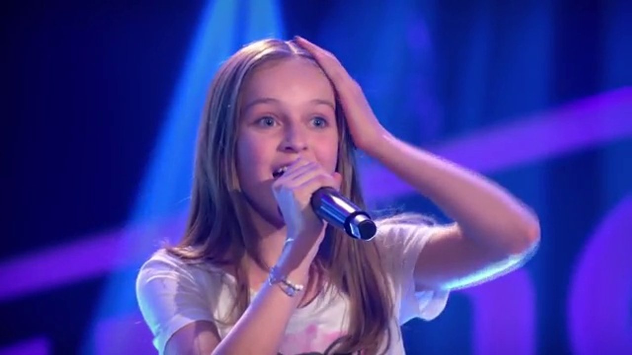 Lily Marie - Dernière Danse | The Voice Kids Germany 2018 | Blind Audiotions | SAT.1