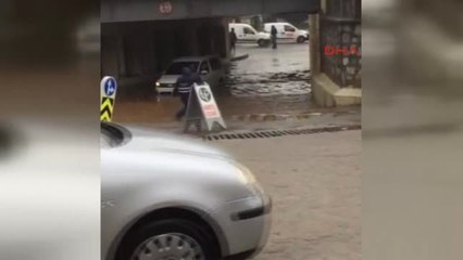 Aydın'da Yağmur Hayatı Olumsuz Etkiledi