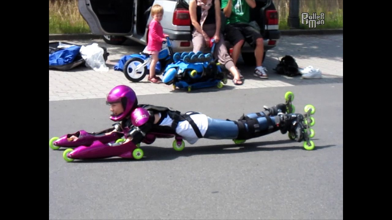 yanran Learns BUGGY ROLLIN with ROLLERMAN