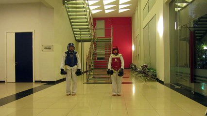 CLB Taekwondo ĐH Thăng Long thứ 5 27-10-2016 kỳ thi thăng cấp lần thứ 23 MVI_4186