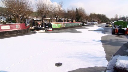 Picturesque scenes in London but the city struggles