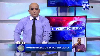 Asaltos a usuarios de taxis aumentan en Quito