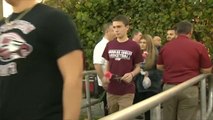 Stoneman Douglas students return to school after fatal mass shooting