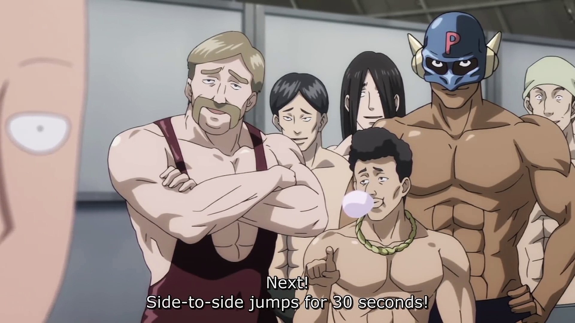 One Punch Man Fitness Test Video Dailymotion