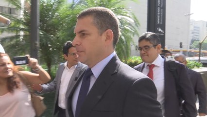 Fiscales peruanos interrogan a exdirector de la constructora brasileña Odebrecht