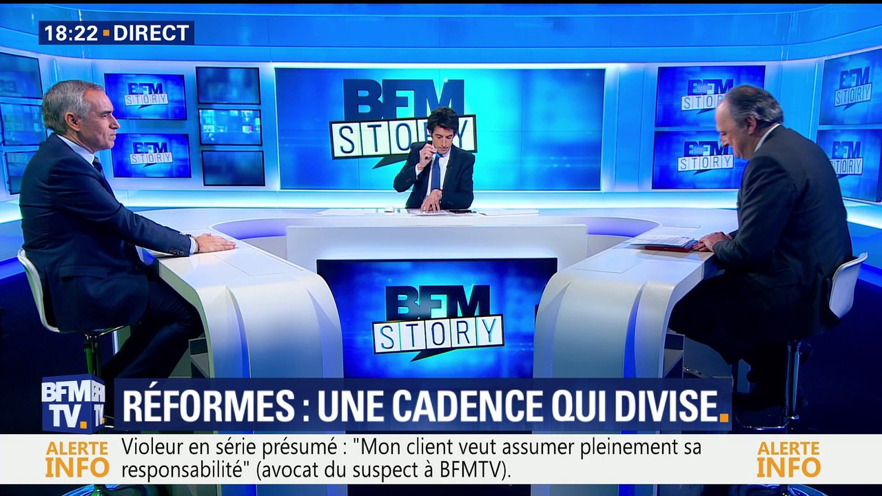 Réformes: une cadence qui divise
