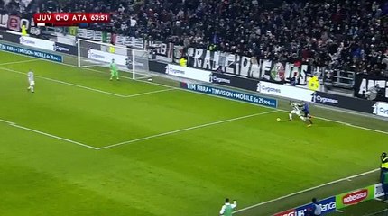 Gomez missed GOAL Juventus vs Atalanta