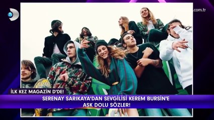 Magazin D - Serenay Sarıkayadan aşk dolu sözler!