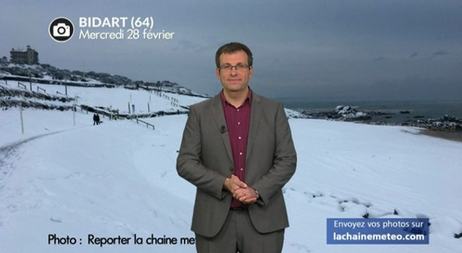 Bilan de cette journée de neige au sud en photos