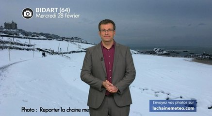 Bilan de cette journée de neige au sud en photos