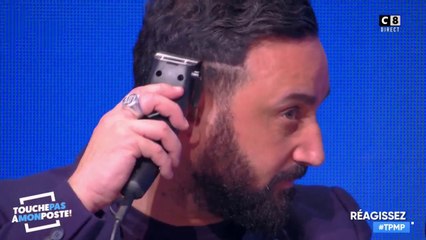 Cyril Hanouna : changement de coiffure en direct dans TPMP