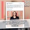 Loana, métamorphosée, en couverture de «Elle»