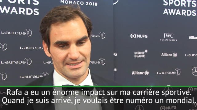 Laureus Awards - Federer : ''Nadal a fait de moi un meilleur joueur''