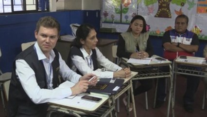 Así vive la Misión Electoral de la UE las elecciones legislativas en El Salvador