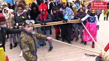 VIDEO. Poitiers. La neige s'invite au carnaval