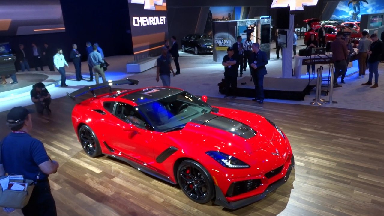 2019 Chevrolet Corvette ZR1 at 2018 Canadian International AutoShow