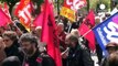 Clashes in Paris at French labour reform bill protest