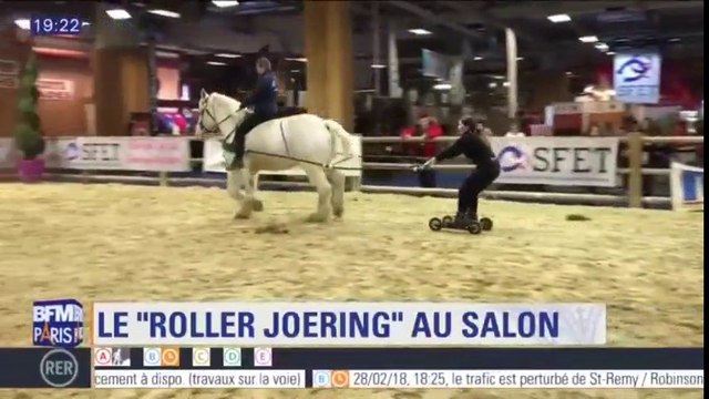 Qu’est-ce que le Roller Joering , le sport en vogue au Salon de l’agriculture