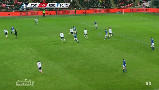 Stephen Humphrys Goal HD -Tottenham 1-1 Rochdale 28.02.2018