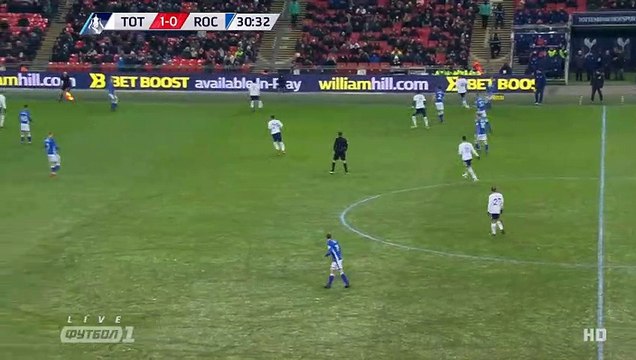 Stephen Humphrys Goal HD - Tottenham 1-1 Rochdale 28.02.2018