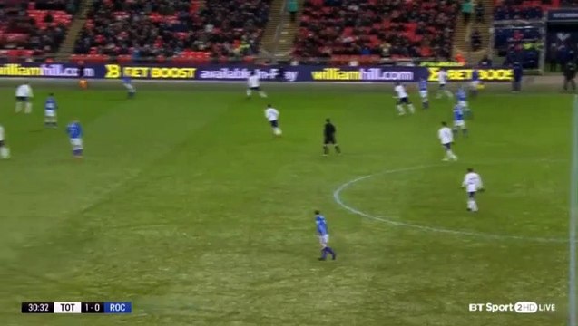 Stephen Humphrys Goal - Tottenham Hotspur vs Rochdale 1-1 28/02/2018