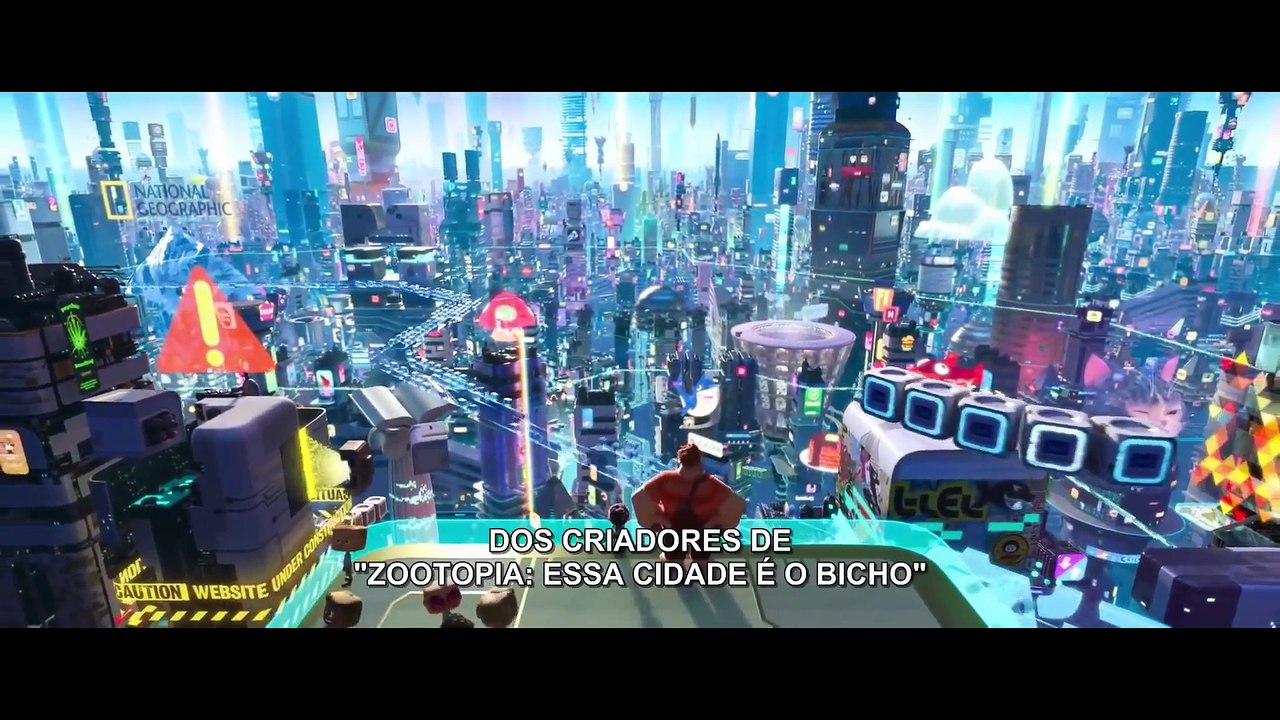 WiFi Ralph (Ralph Breaks the Internet: Wreck-It Ralph 2, 2019) - Teaser Trailer Legendado